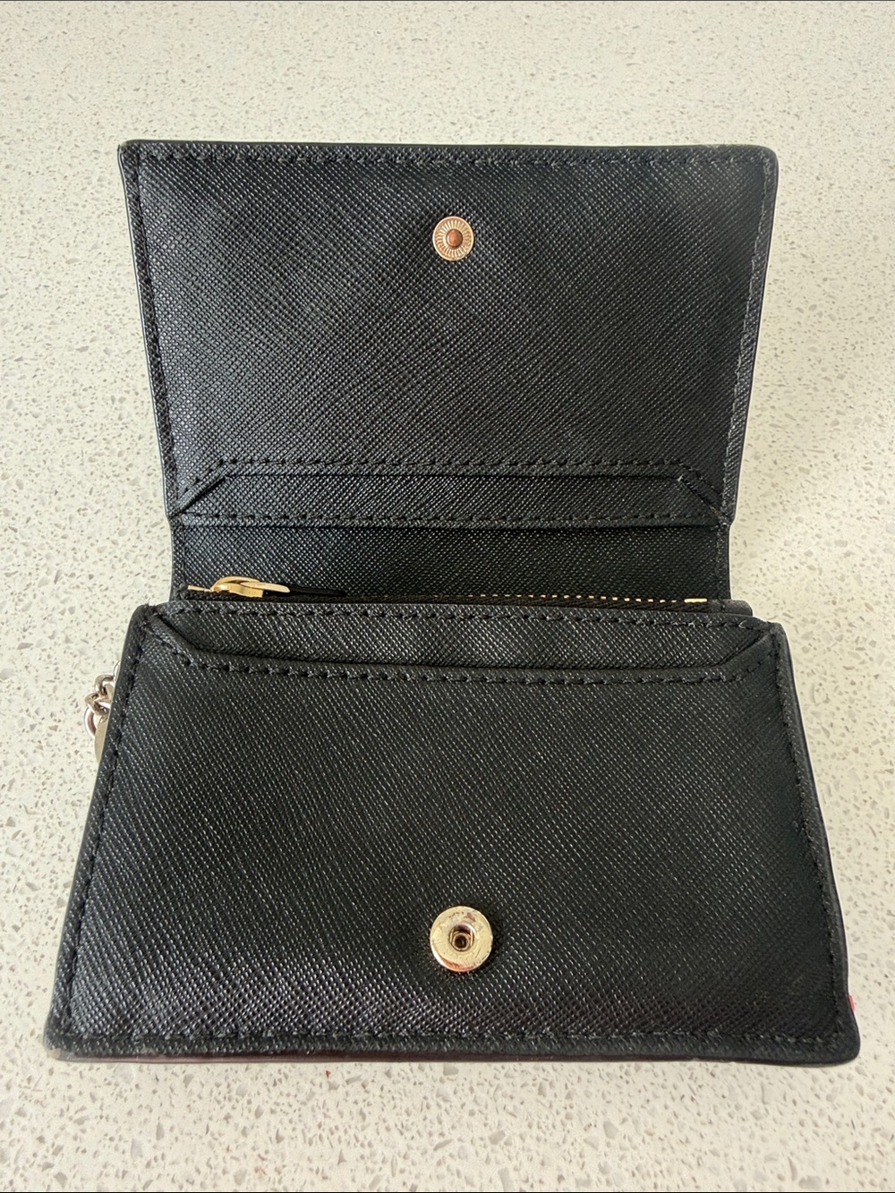 Kate Spade Mini Wallet Black - Picture 2 of 14